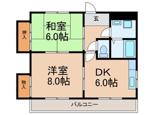 泉が丘マンションの物件間取画像